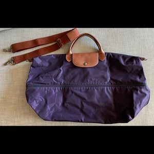 LONGCHAMP LePliage Travel Expandable Bag Bilberry